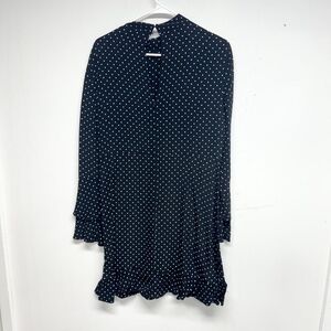 Zara Women's Black and White Dress